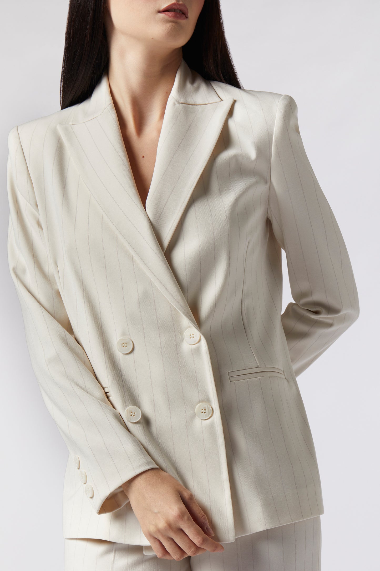 Giacca doppiopetto – Gessato