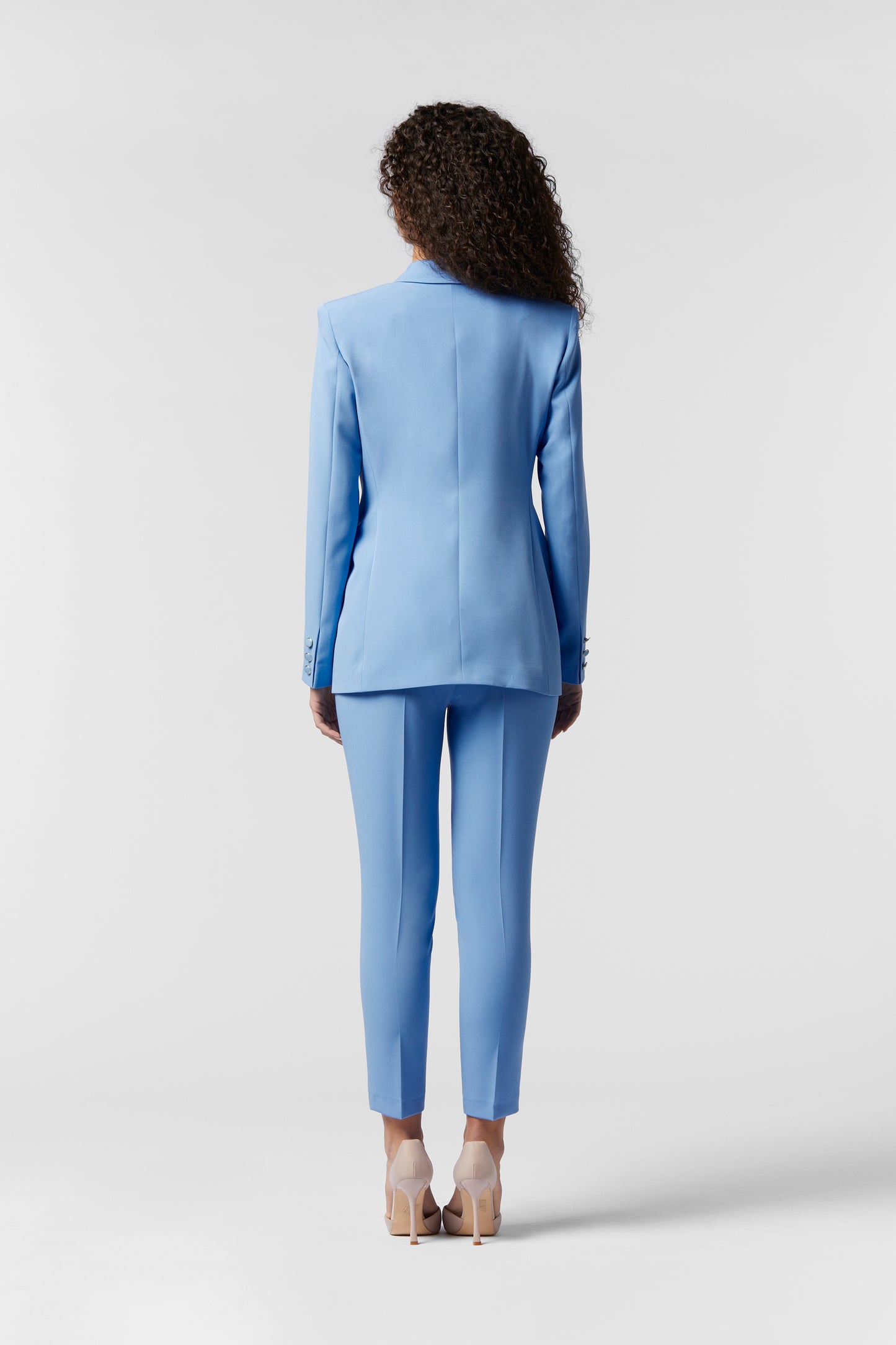 Tailleur Doppiopetto e Pantalone Skinny - Tessuto Stretch