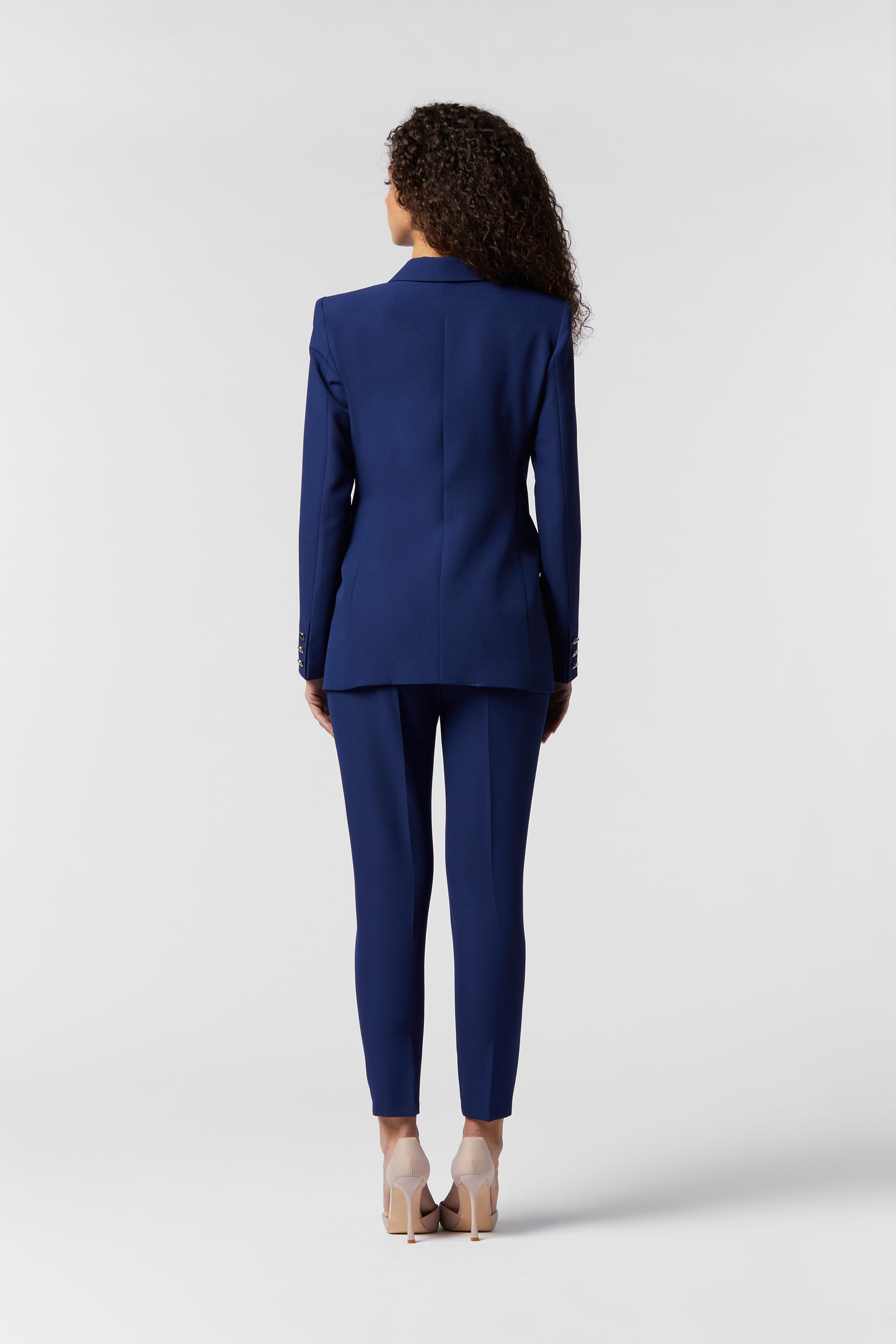 Tailleur Doppiopetto e Pantalone Skinny - Tessuto Stretch