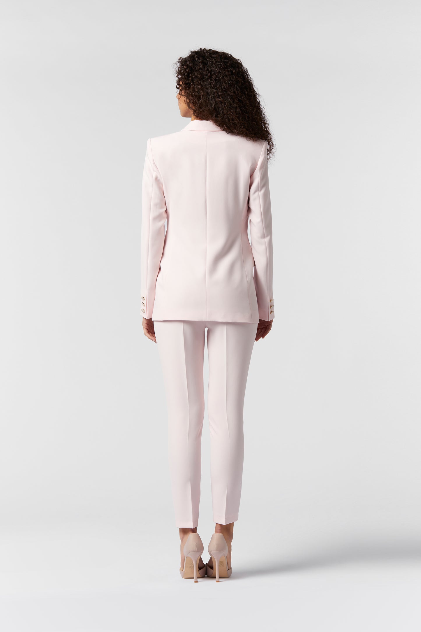 Tailleur Doppiopetto e Pantalone Skinny - Tessuto Stretch