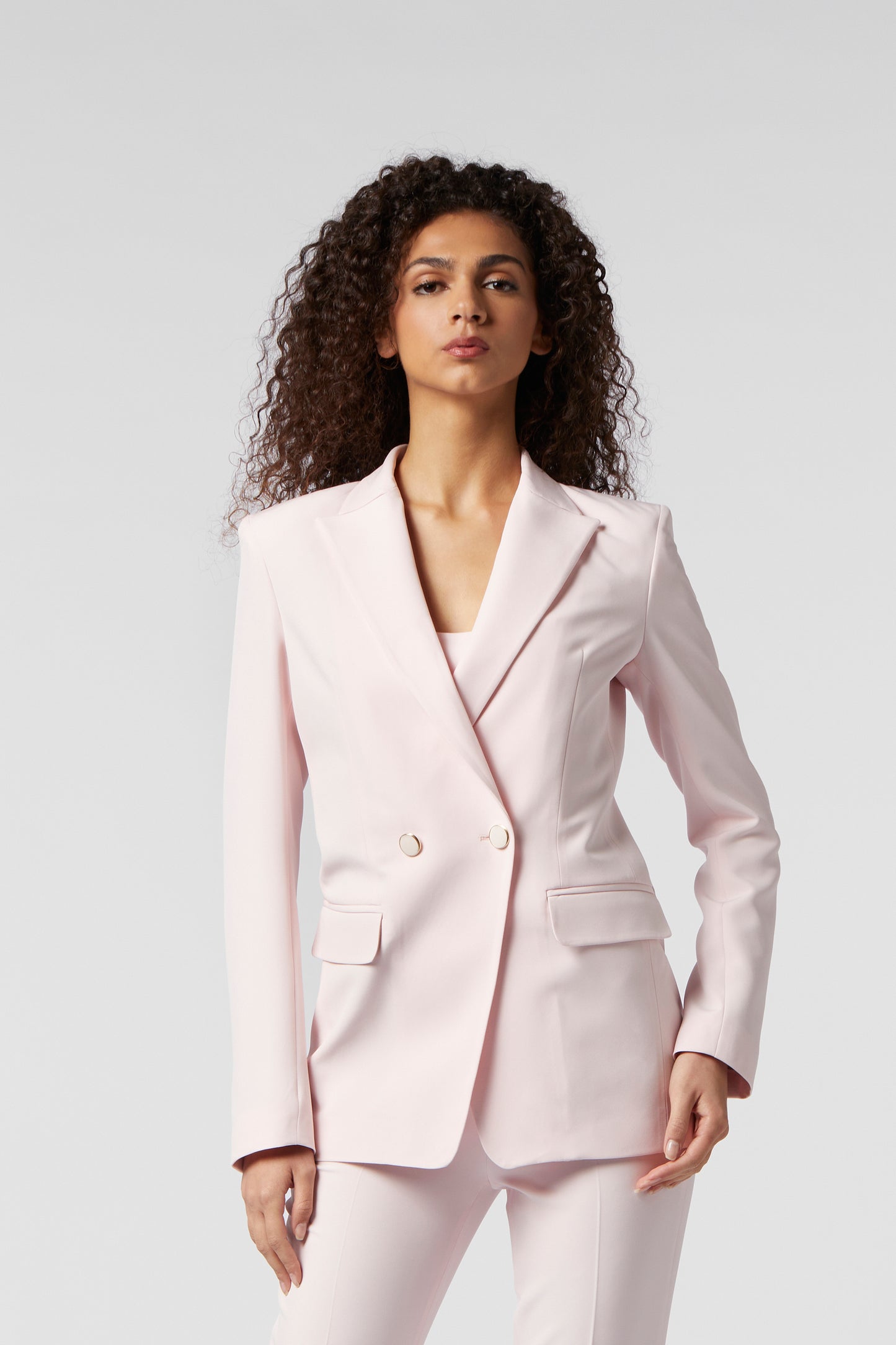 Tailleur Doppiopetto e Pantalone Skinny - Tessuto Stretch