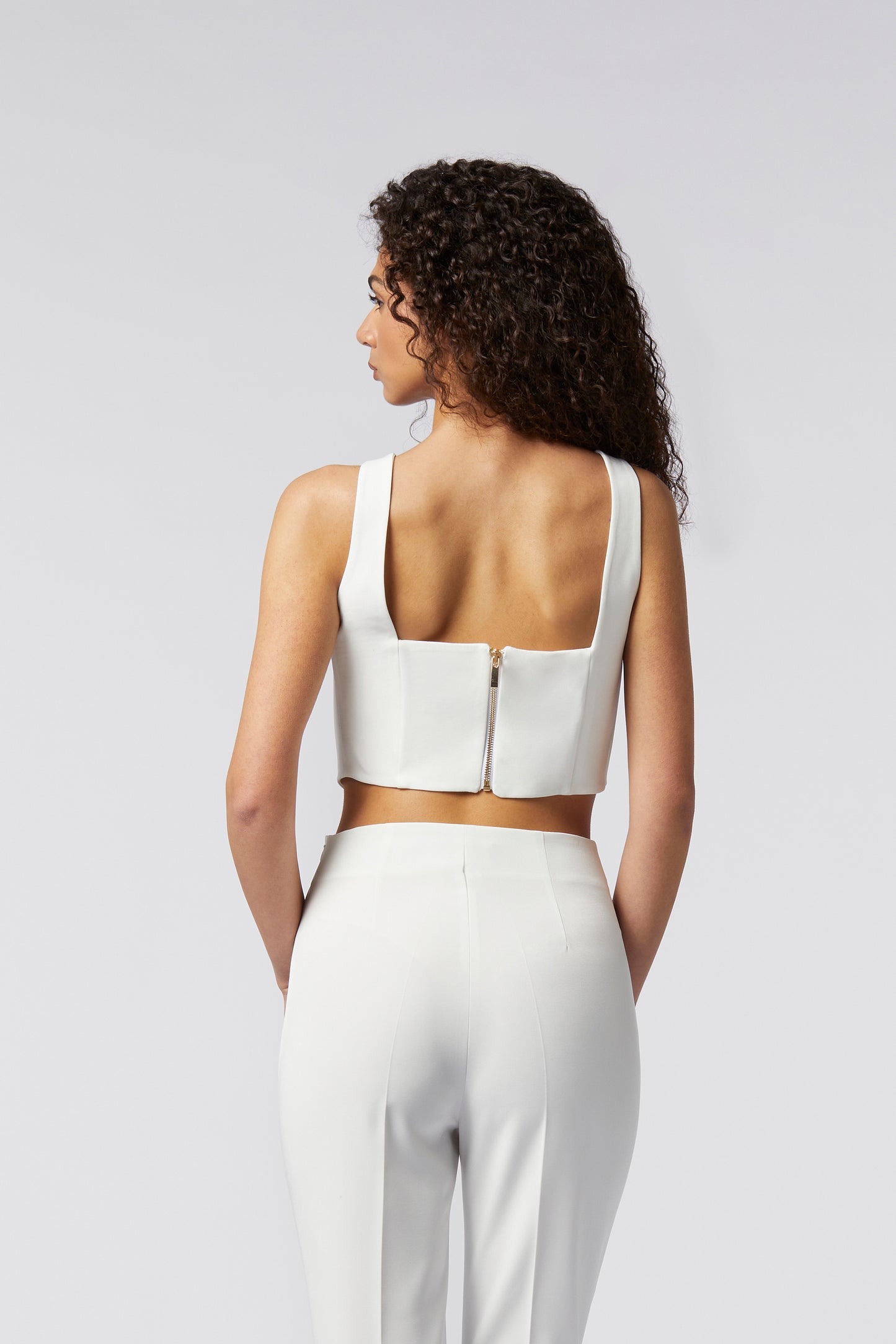 Top bretelle - Tessuto Stretch