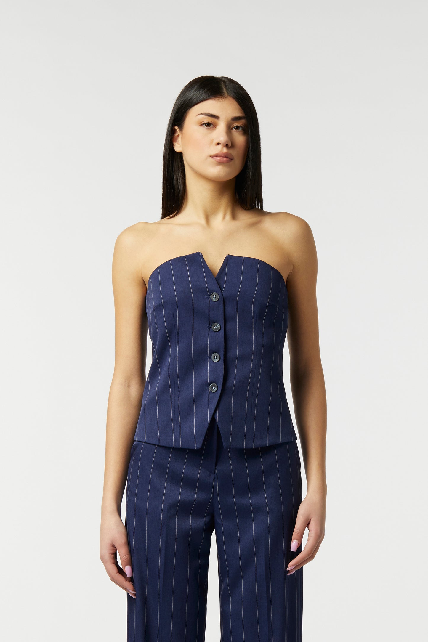 Gilet Bustier - Gessato