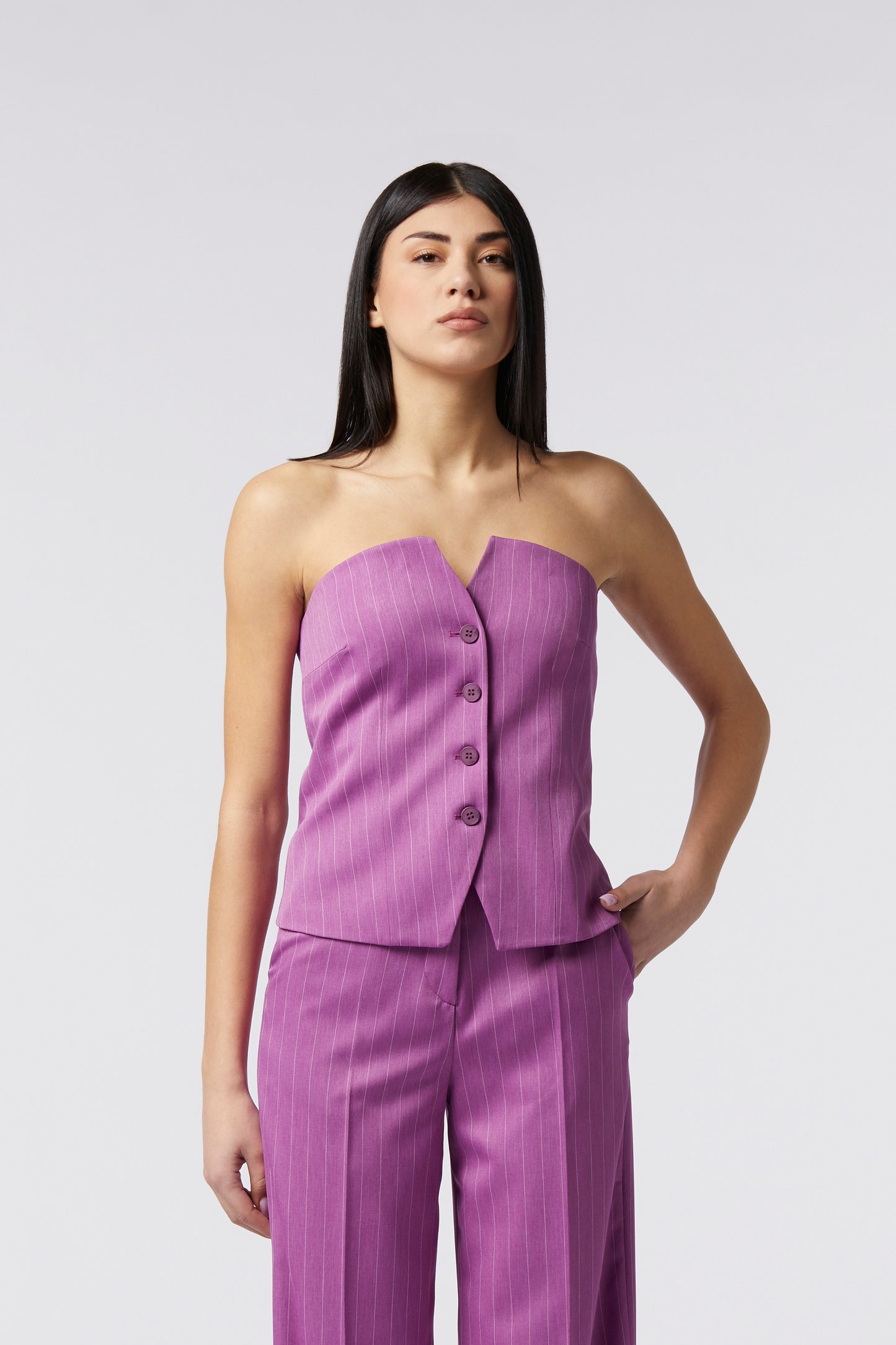 Gilet Bustier - Gessato
