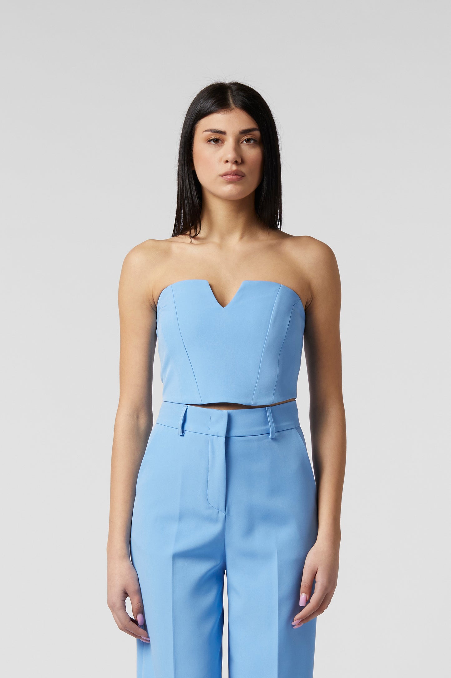 Top Bustier - Tessuto Stretch