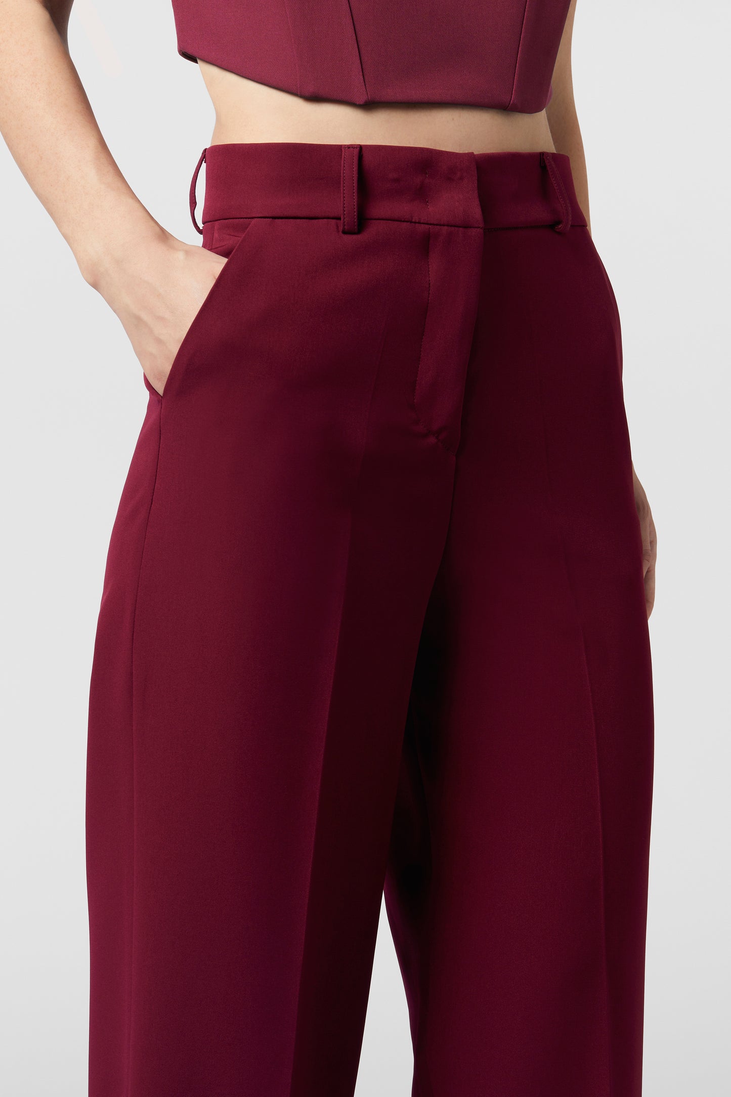 Pantalone Palazzo - Tessuto Stretch