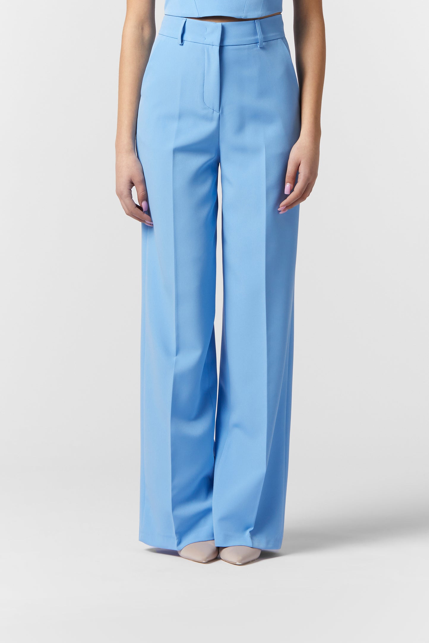 Pantalone Palazzo - Tessuto Stretch