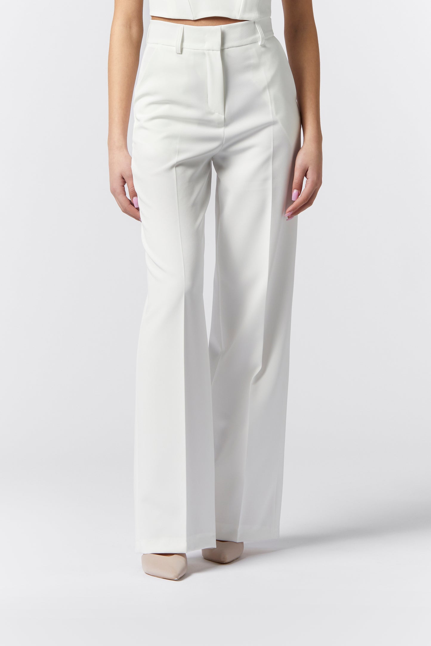 Pantalone Palazzo - Tessuto Stretch