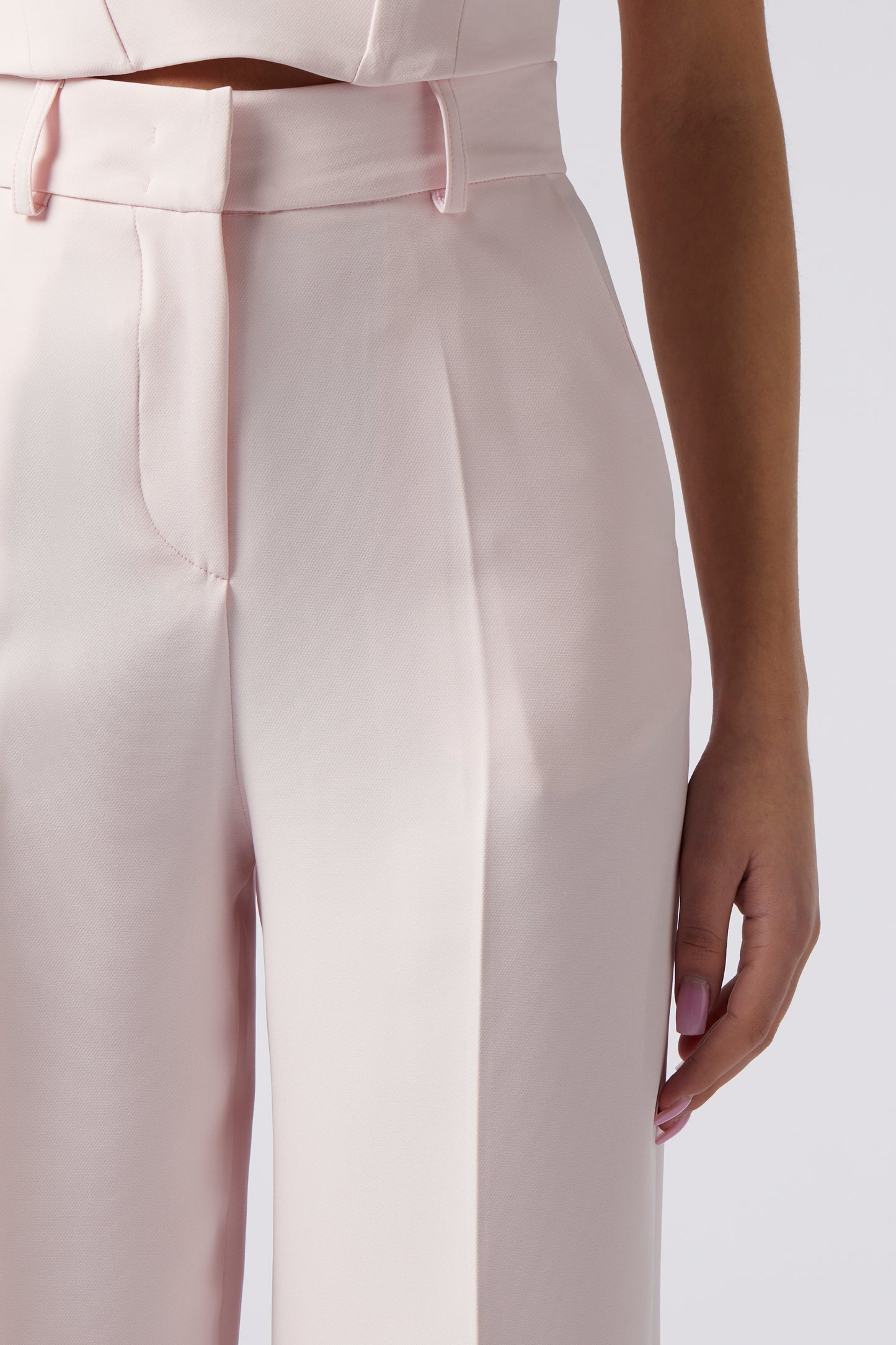 Pantalone Palazzo - Tessuto Stretch