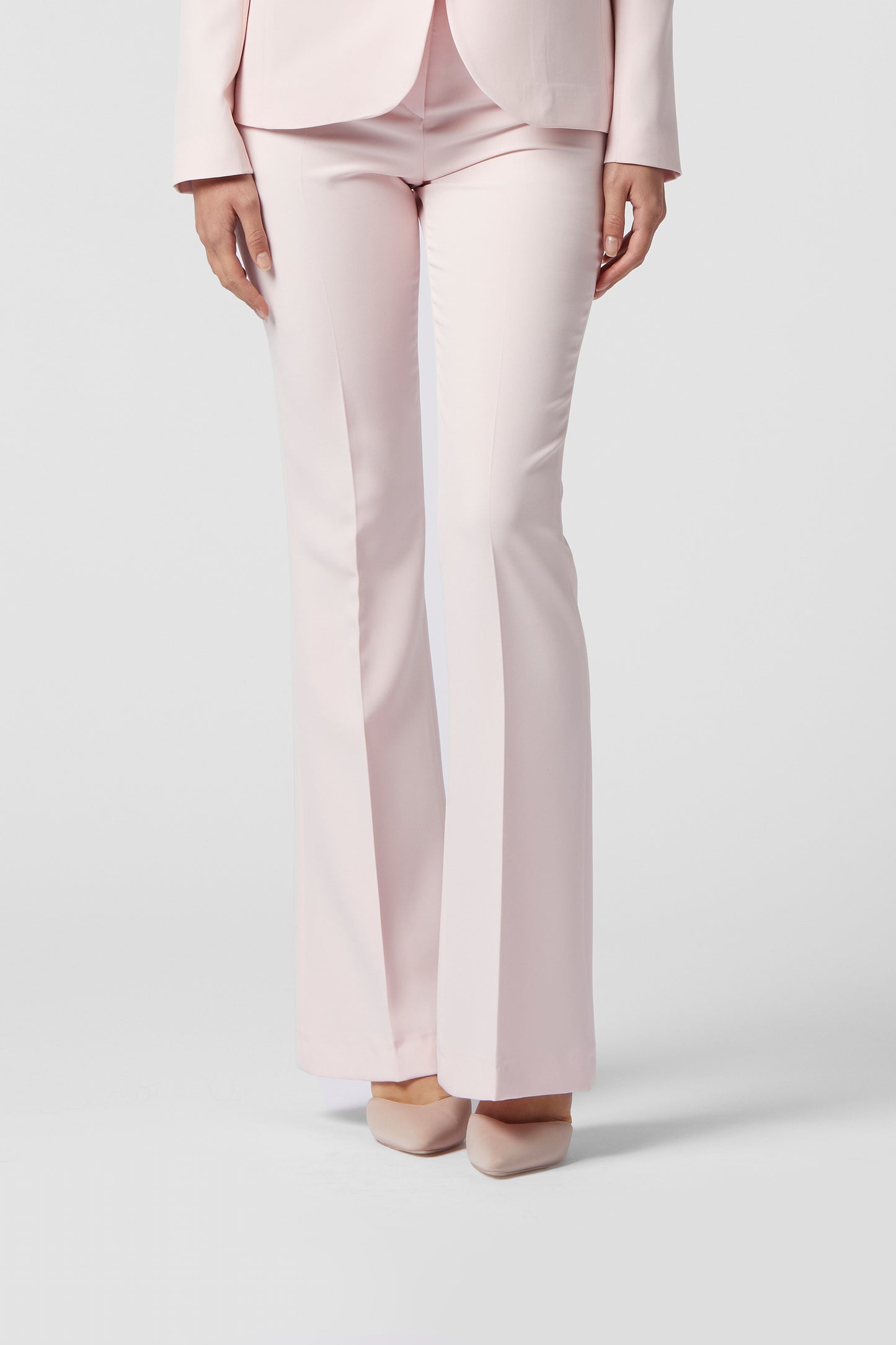 Pantalone zampa - Tessuto Stretch