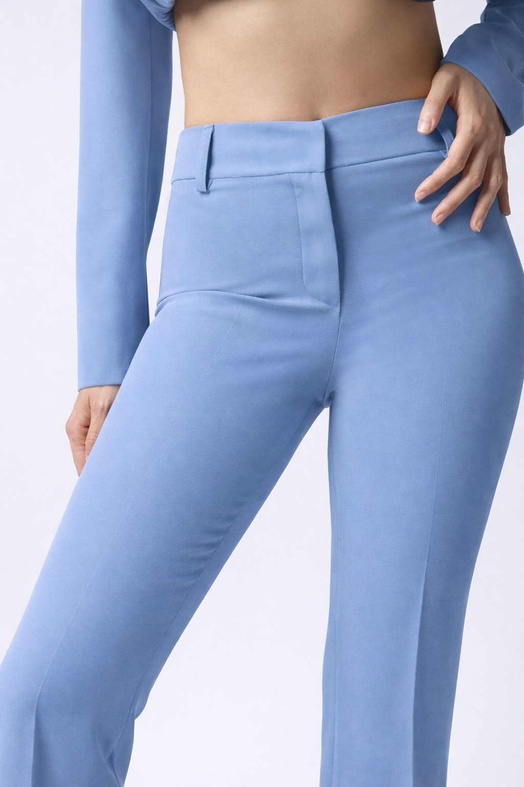 SS26 / Pantalone a Zampa - Tessuto Kady