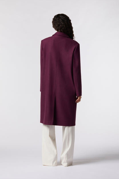 Cappotto over in misto lana