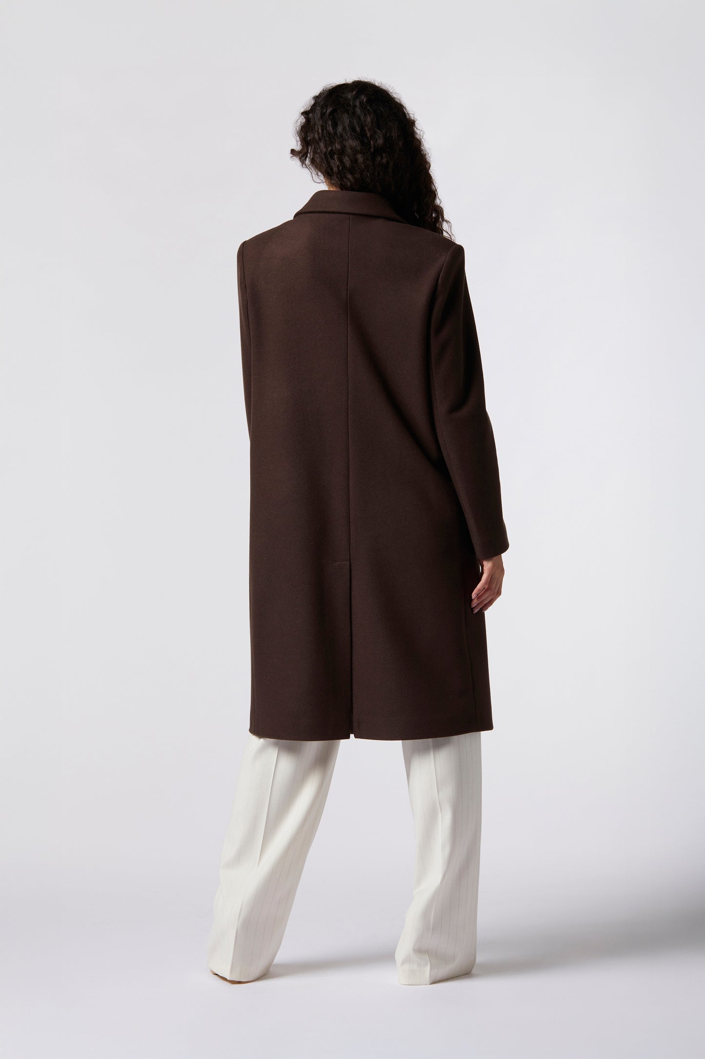 Cappotto over in misto lana