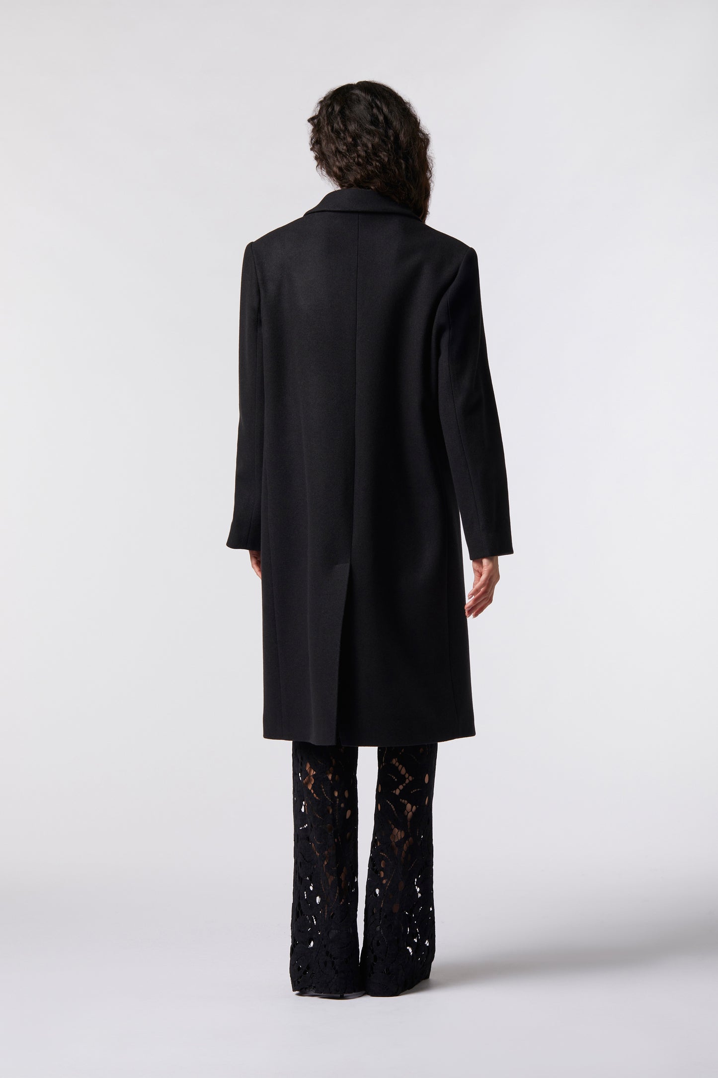 Cappotto over in misto lana