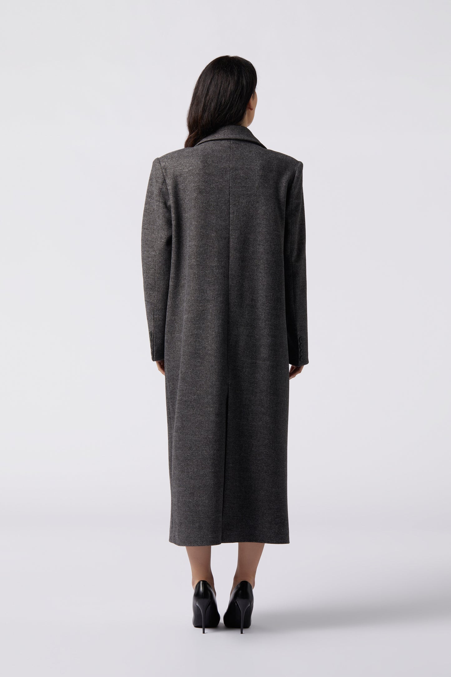 Cappotto Doppiopetto in misto lana