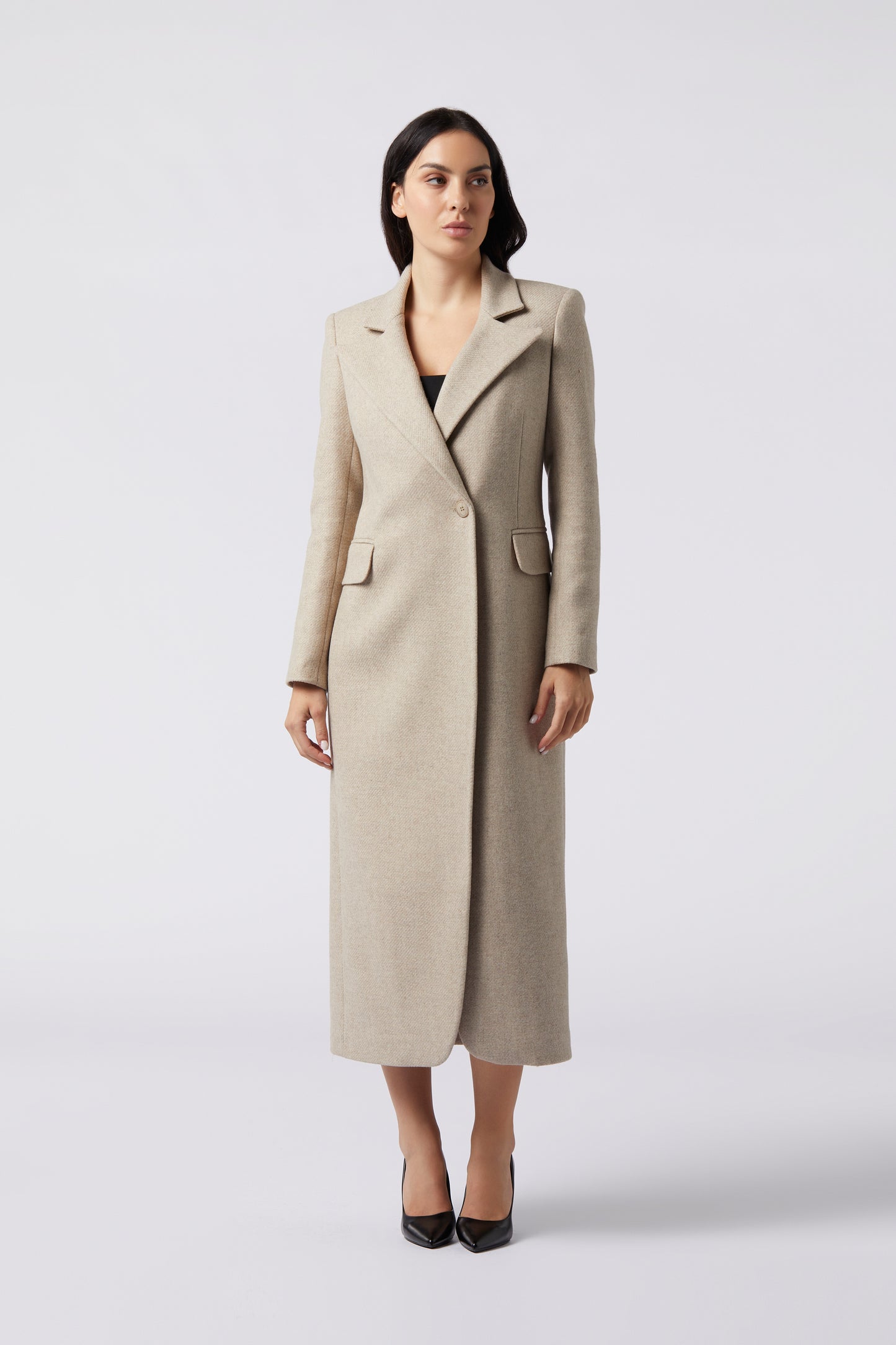 Cappotto lungo in Lana
