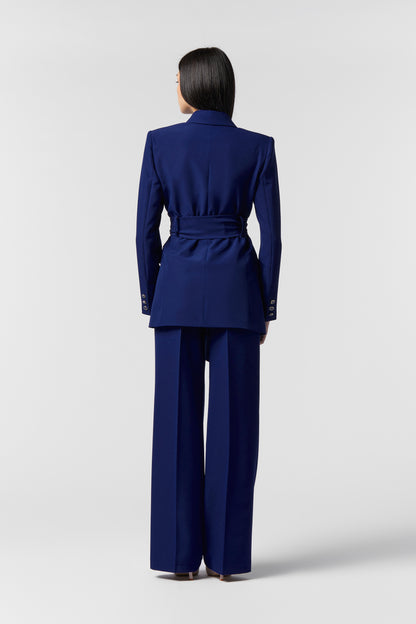 Tailleur Giacca con Cintura e Pantalone palazzo - Tecnico