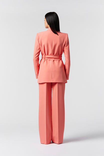 Tailleur Giacca con Cintura e Pantalone palazzo - Tecnico