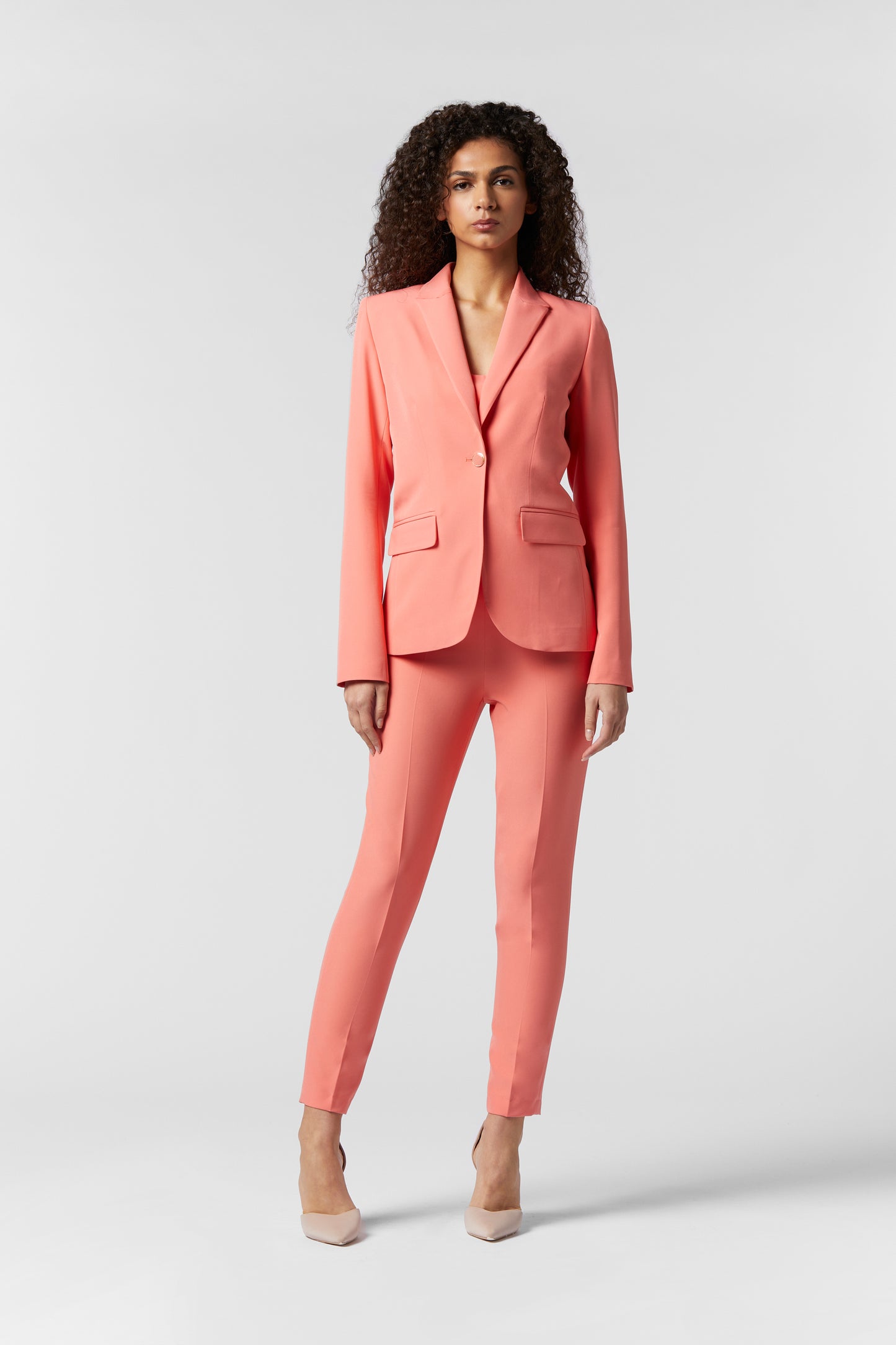 Tailleur Giacca Monopetto e Pantalone Skinny - Tecnico