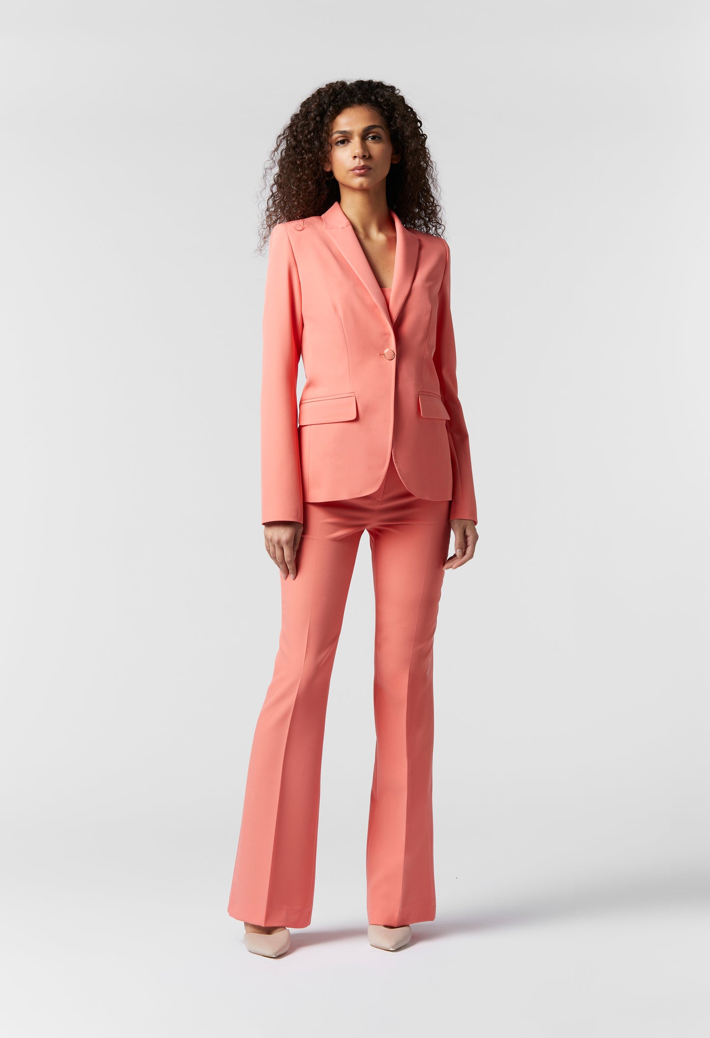 Tailleur Giacca Monopetto e Pantalone Zampa - Tecnico