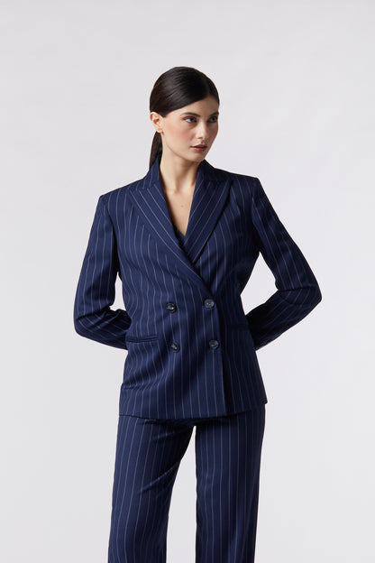 Giacca doppiopetto – Gessato