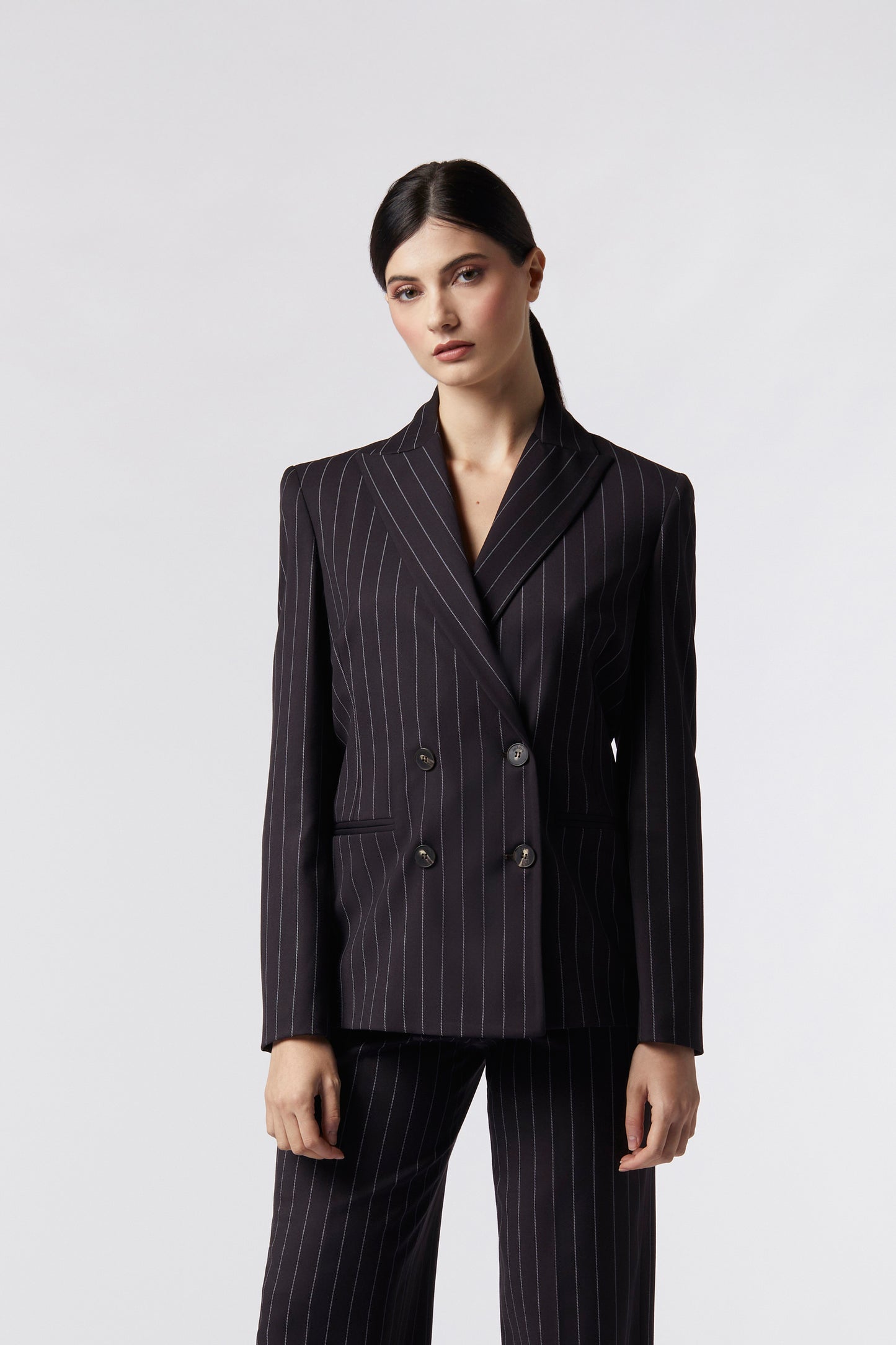 Giacca doppiopetto – Gessato