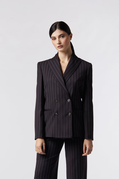 Giacca doppiopetto – Gessato