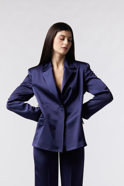 Giacca monopetto – Tessuto Raso