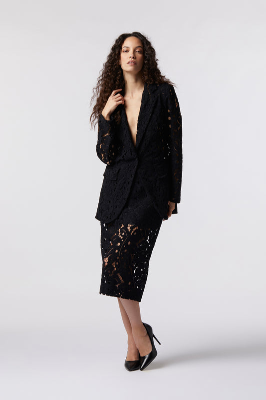 Tailleur Giacca e Gonna  – Pizzo