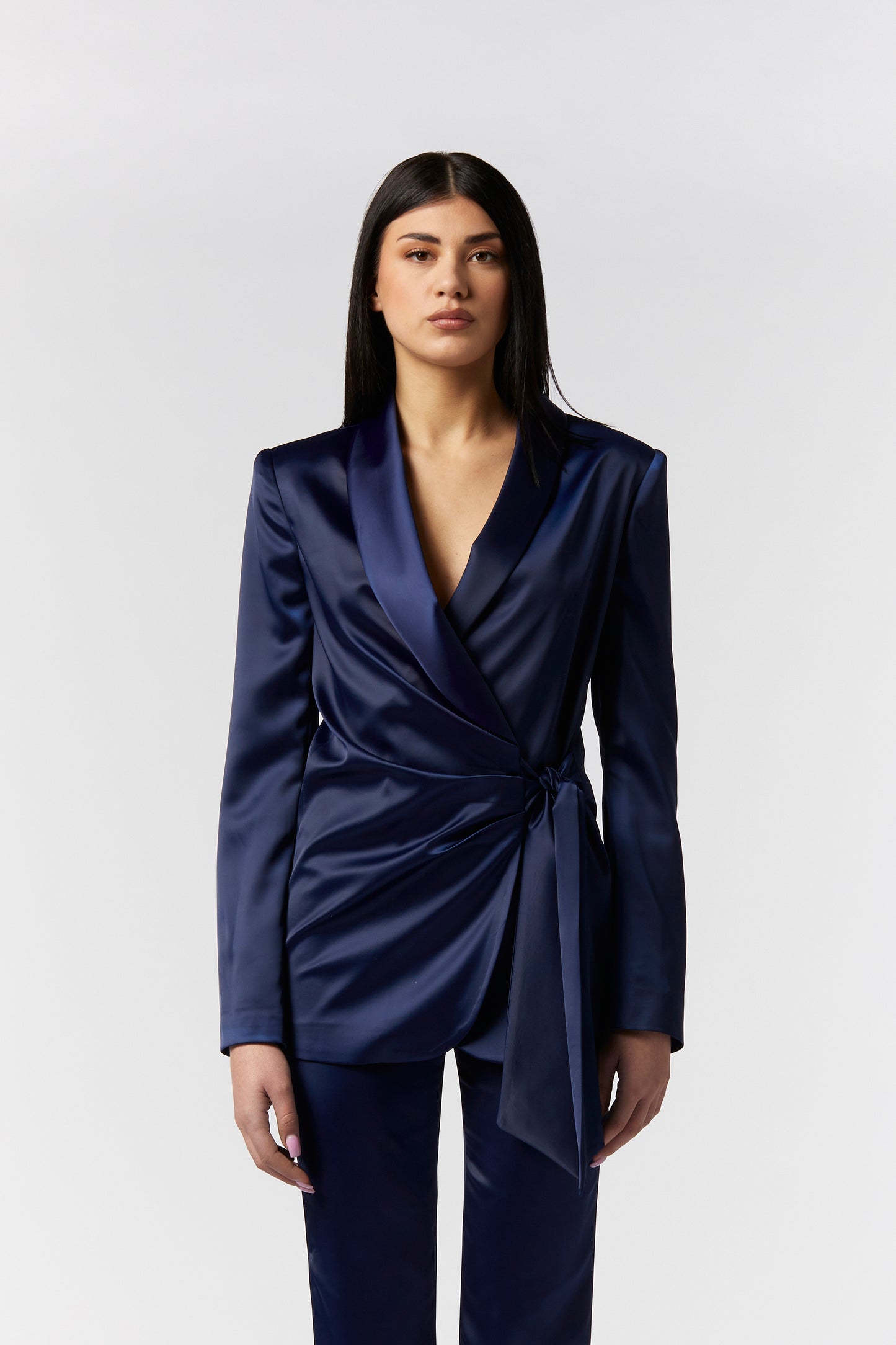 Tailleur Giacca e Pantalone in Raso