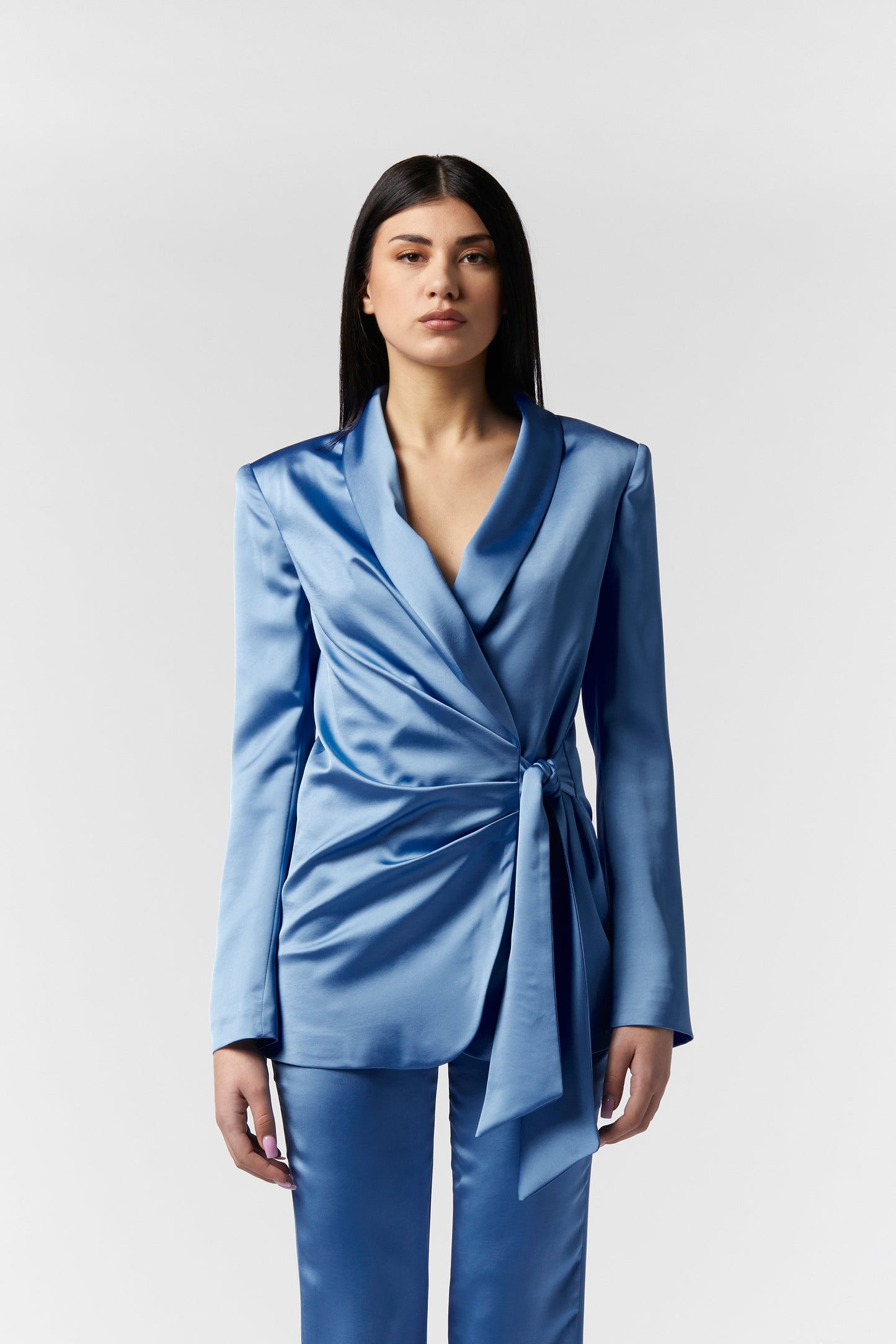 Tailleur Giacca e Pantalone in Raso
