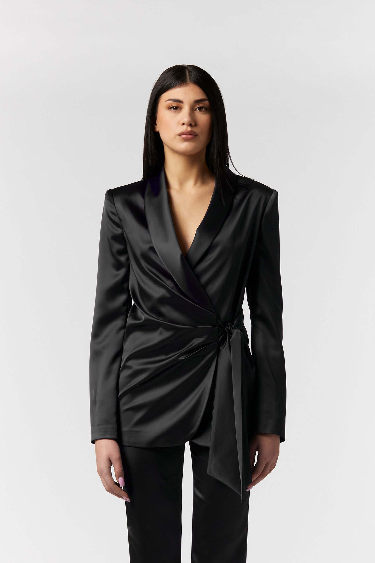 Tailleur Giacca e Pantalone in Raso