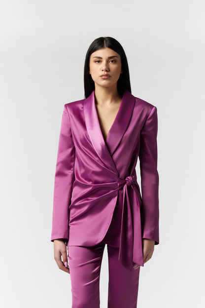 Tailleur Giacca e Pantalone in Raso