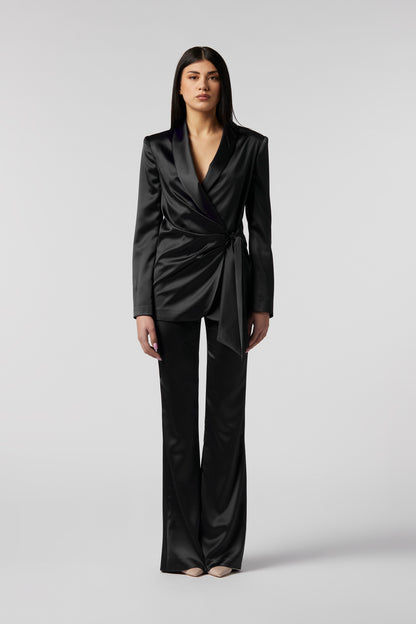 Tailleur Giacca e Pantalone in Raso