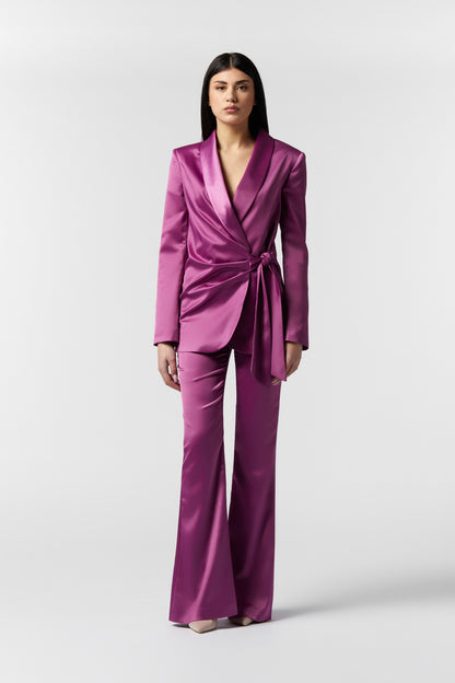 Tailleur Giacca e Pantalone in Raso