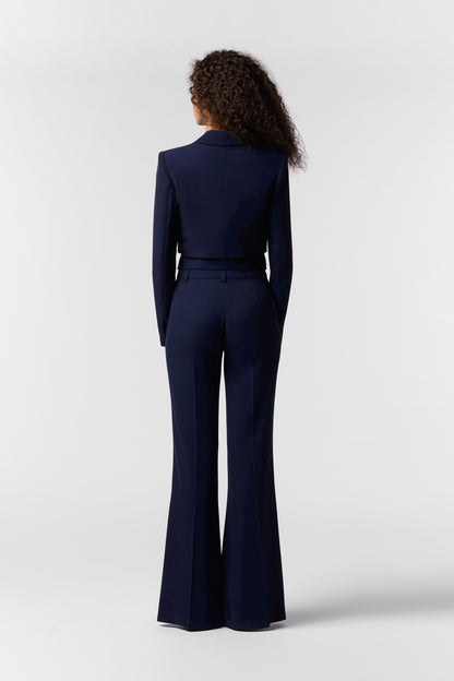 Coordinato Giacca corta, Gilet e Pantalone Zampa larga - Kady