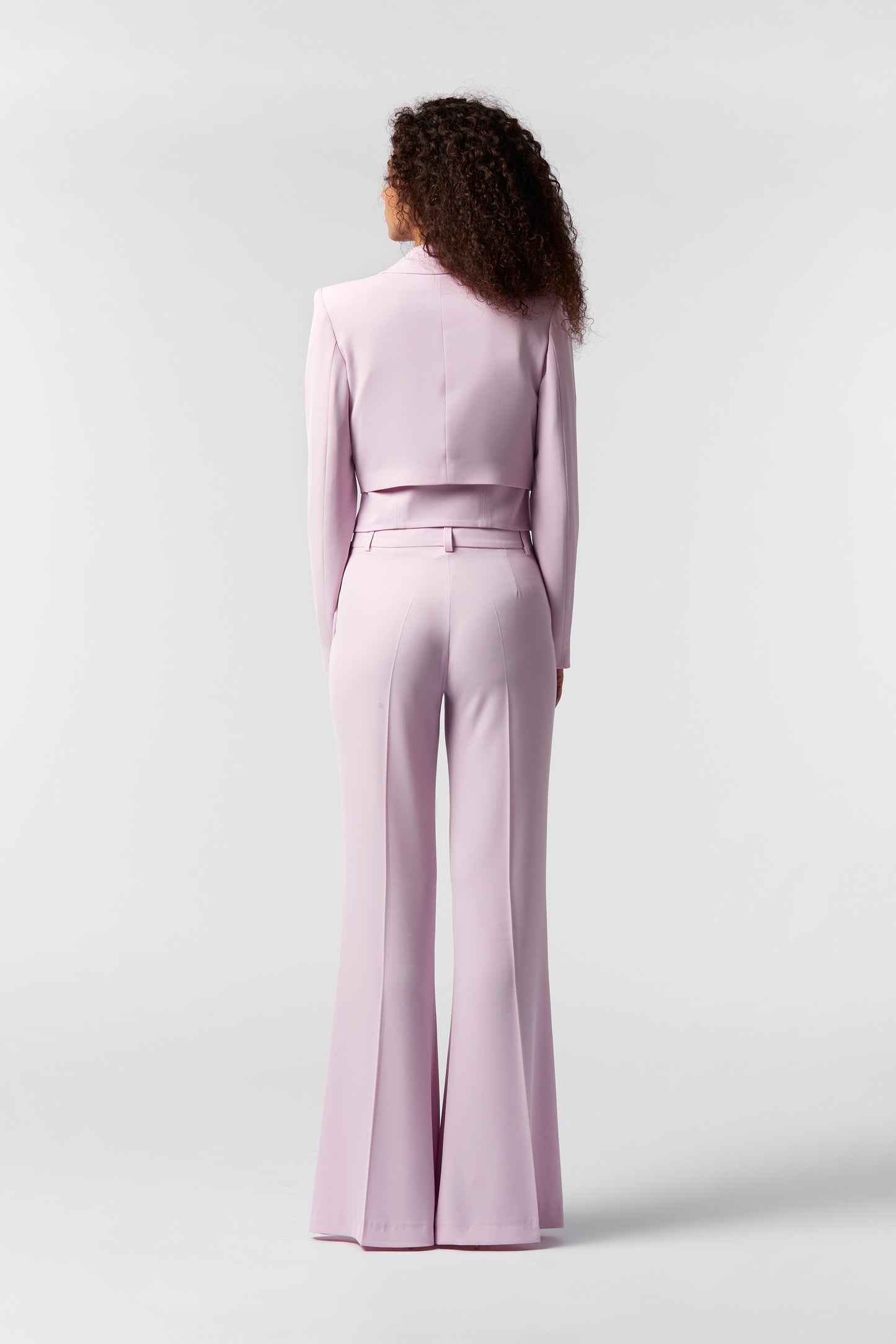 Coordinato Giacca corta, Gilet e Pantalone Zampa larga - Kady