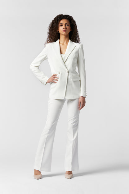 Tailleur Giacca Doppiopetto e Pantalone Zampa - Tecnico