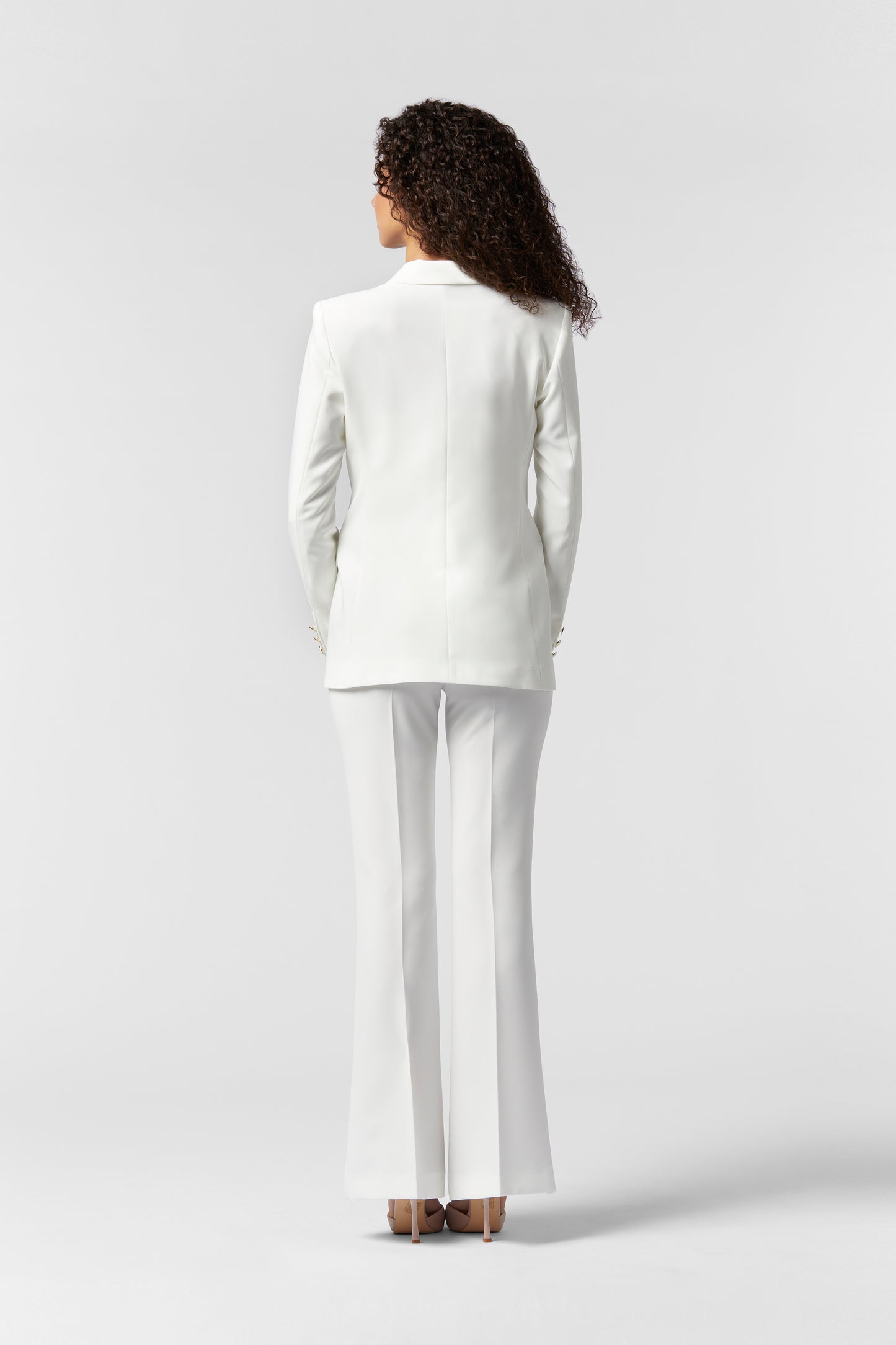 Tailleur Giacca Doppiopetto e Pantalone Zampa - Tecnico