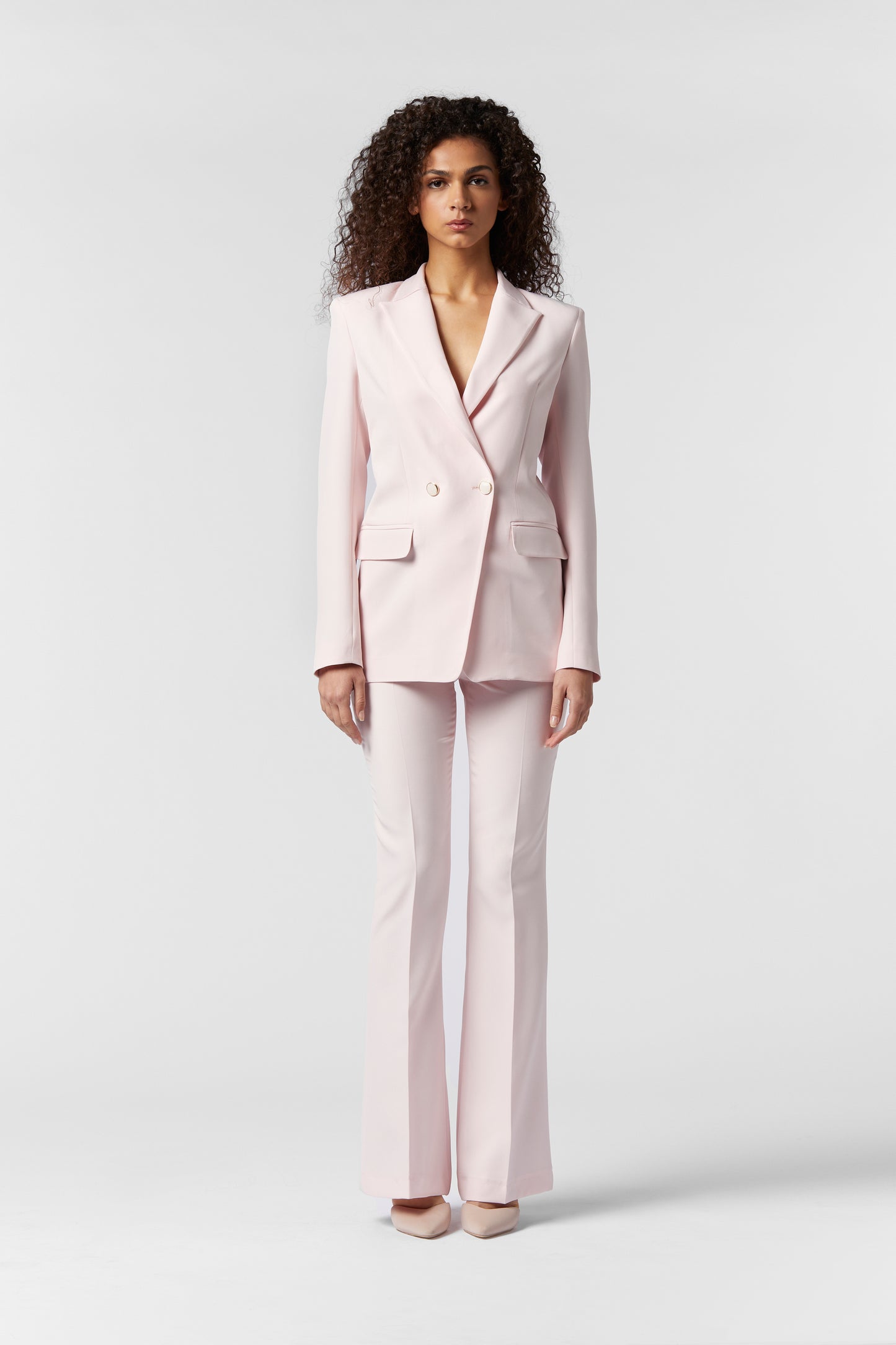 Tailleur Giacca Doppiopetto e Pantalone Zampa - Tecnico