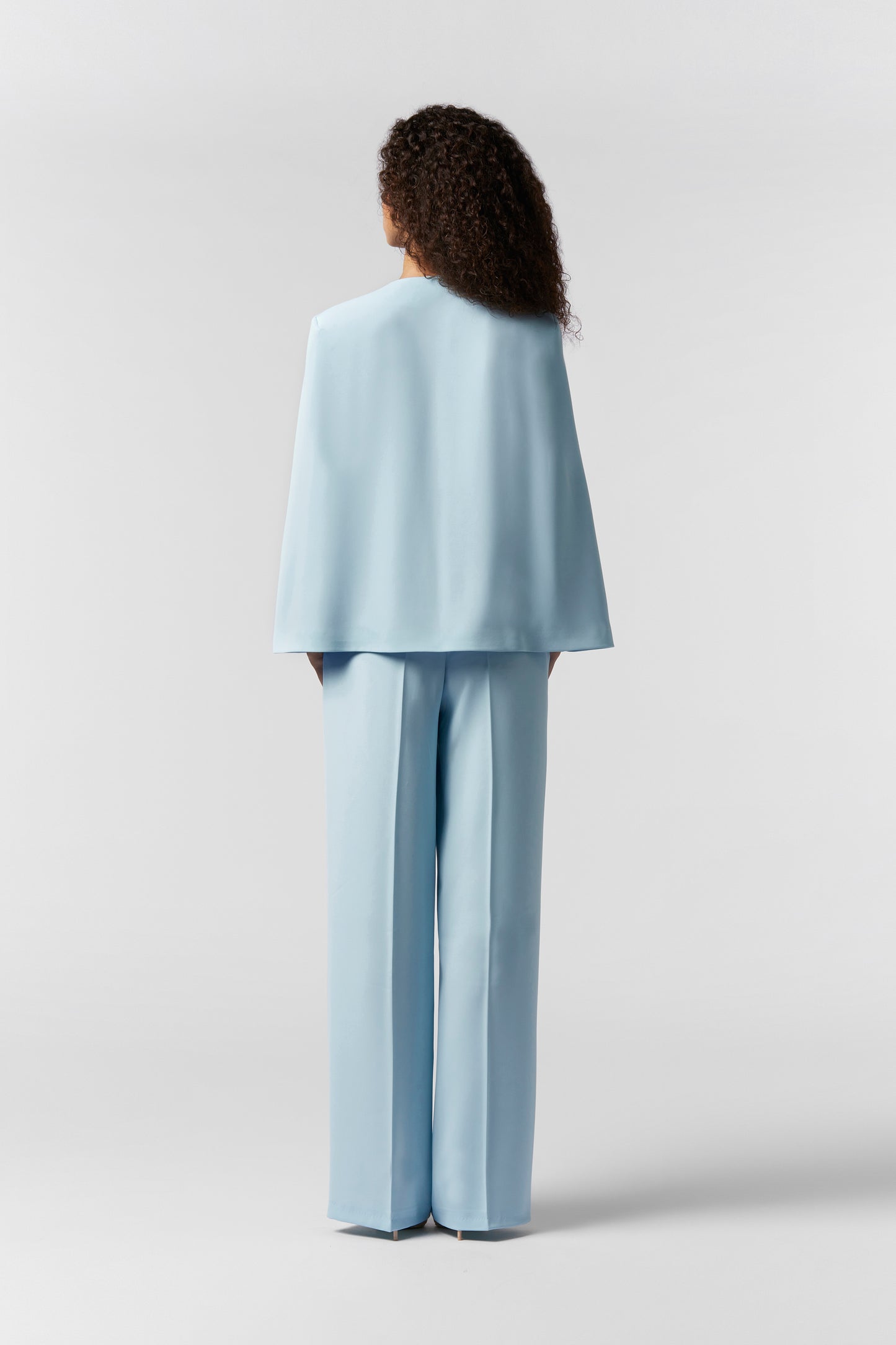 Tailleur Giacca Mantella e Pantalone Palazzo - Kady