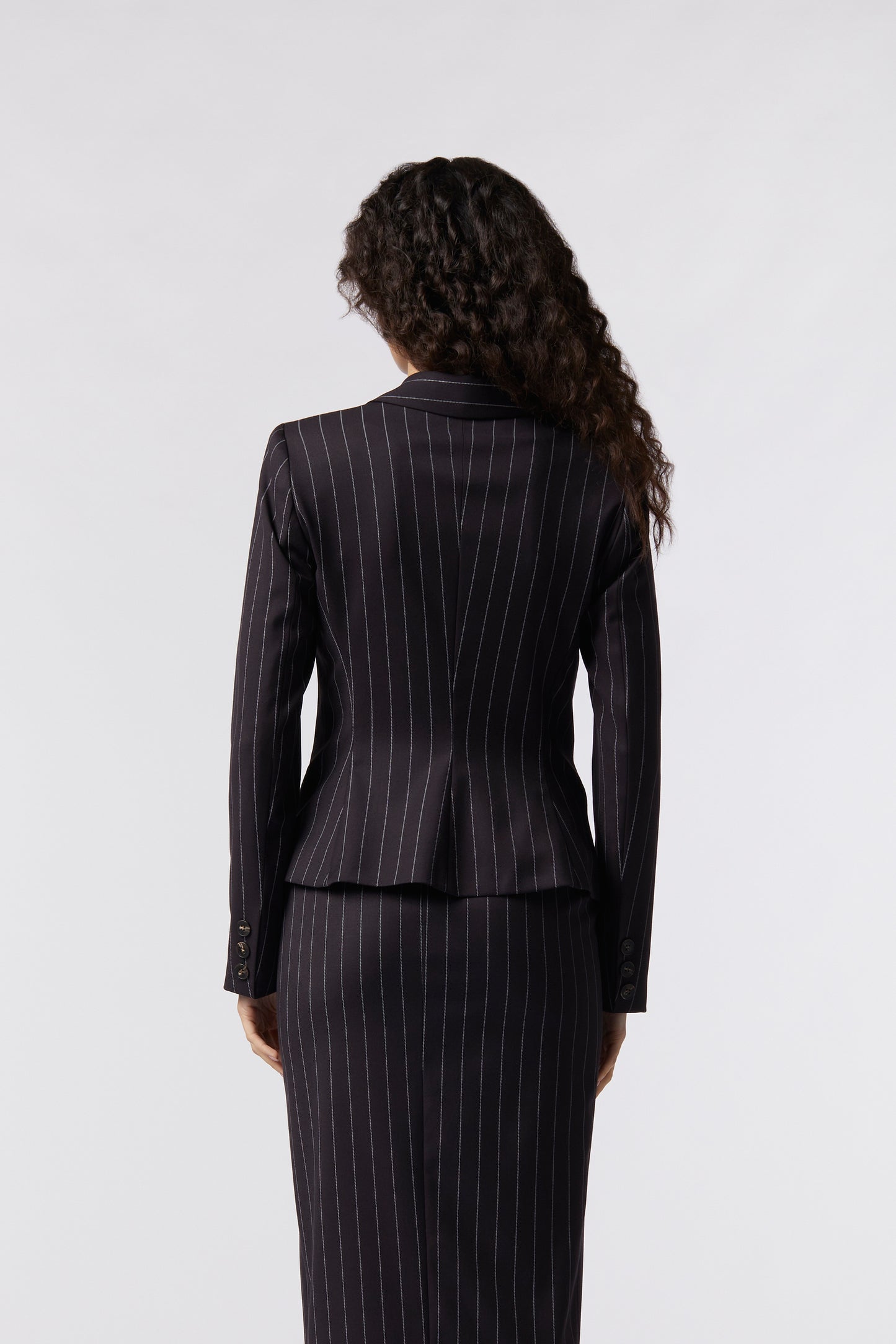 Giacca monopetto – Gessato