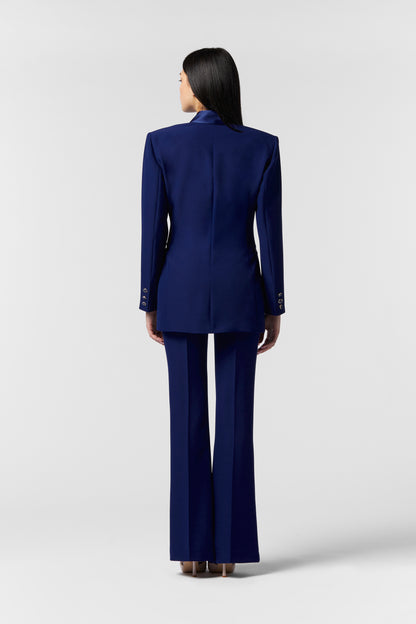 Tailleur Giacca Rever raso e Pantalone zampa - Tecnico