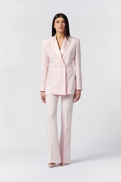 Tailleur Giacca Rever raso e Pantalone zampa - Tecnico