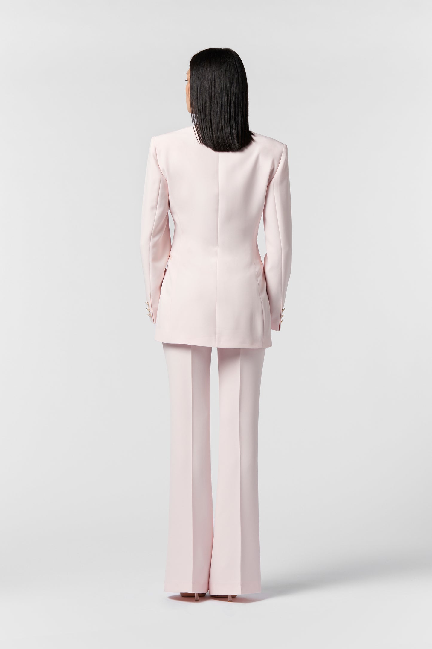 Tailleur Giacca Rever raso e Pantalone zampa - Tecnico