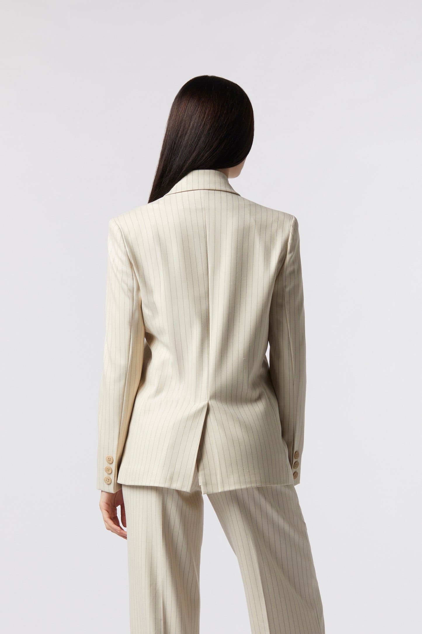 Giacca doppiopetto – Gessato Lurex