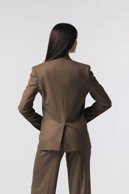 Giacca doppiopetto – Gessato Lurex