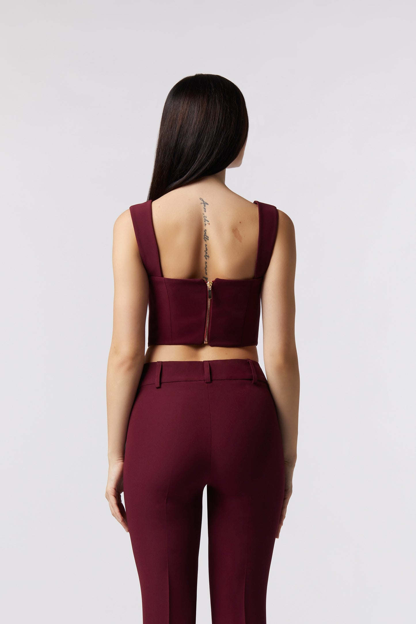 Top con bretelle - Tessuto Stretch