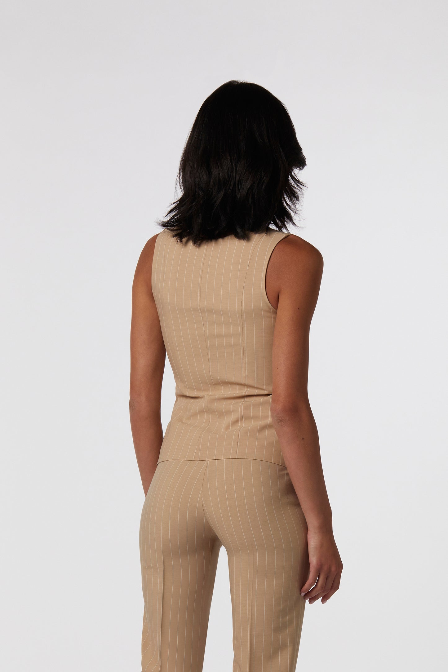 Gilet Jeky | Tessuto Gessato