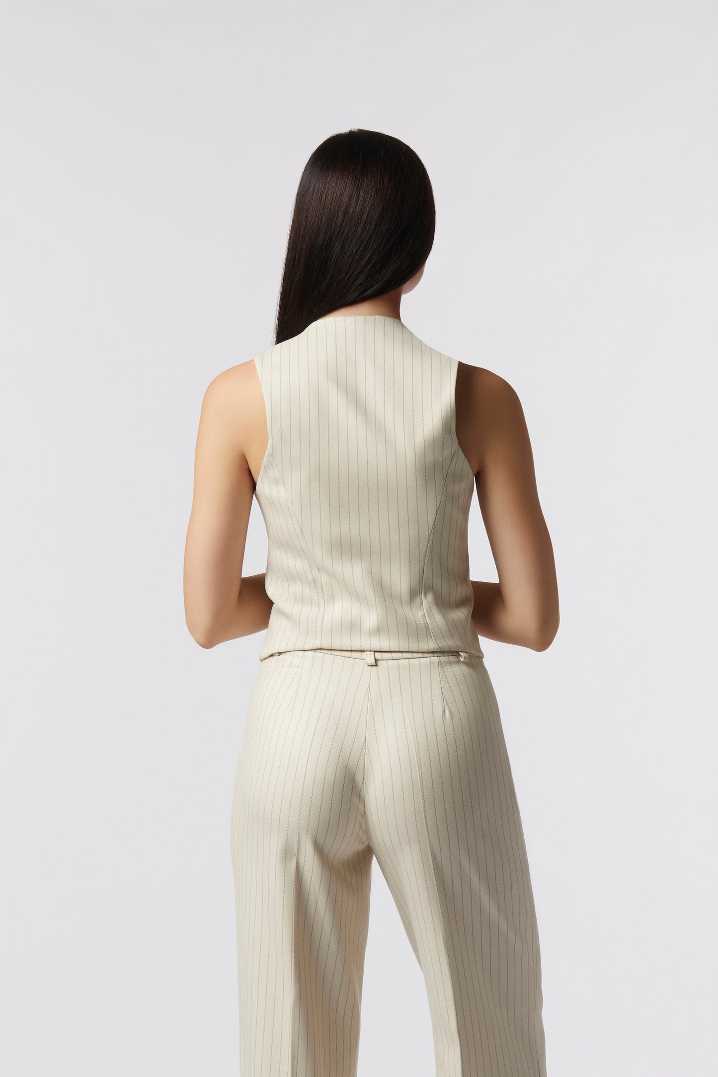 Gilet doppiopetto - Gessato Lurex